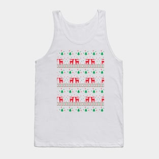 Merry Christmas Deer Tank Top